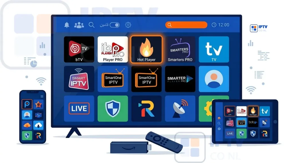 IPTV app installeren op Smart TV, Firestick en Android