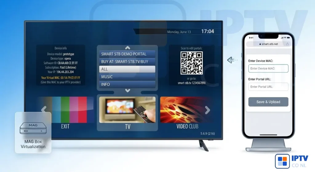smart stb installeren op samsung en lg virtuele mag box gids