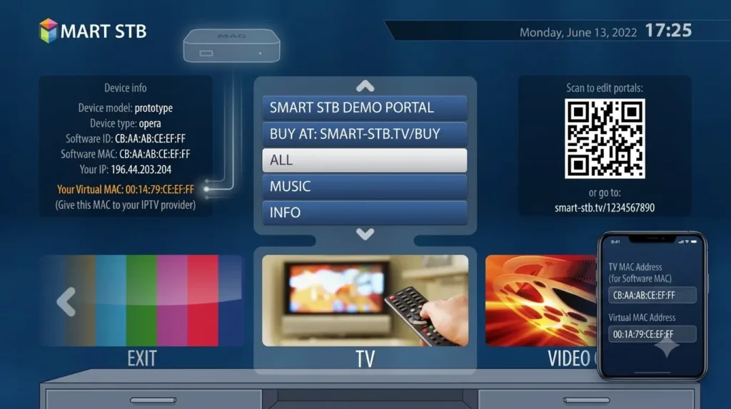 smart stb portal url en virtual mac instellen gids voor iptv nederland